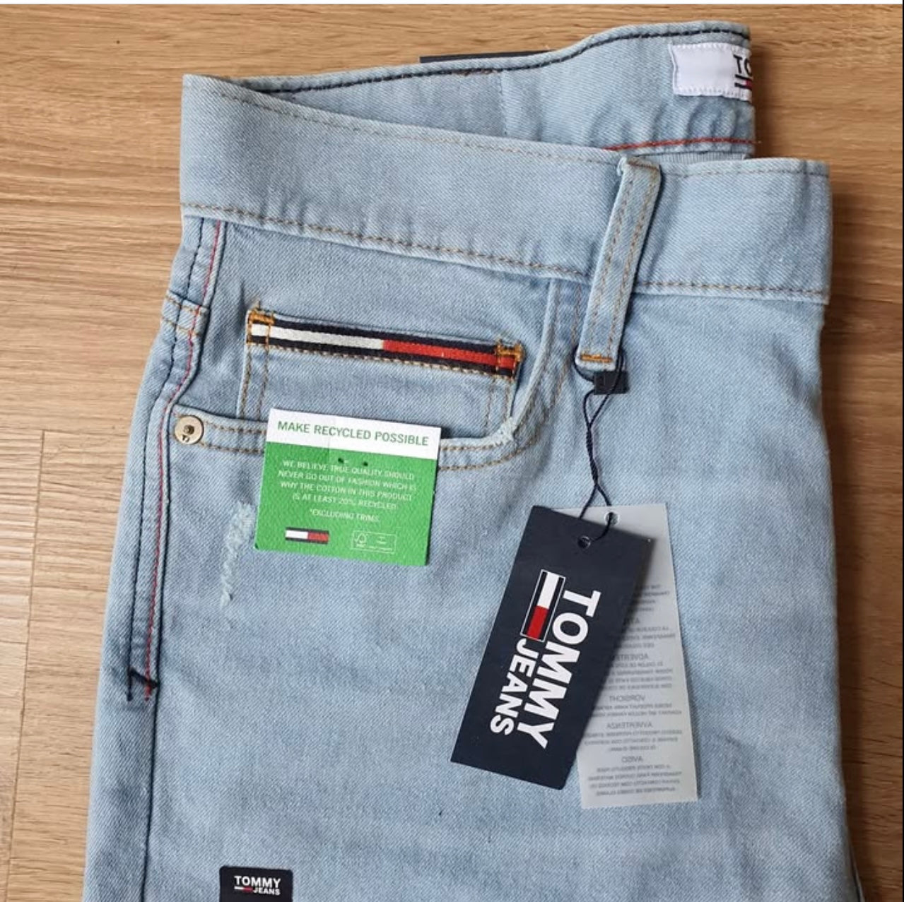 Tommy Hilfiger Slim Fit Blue Denim