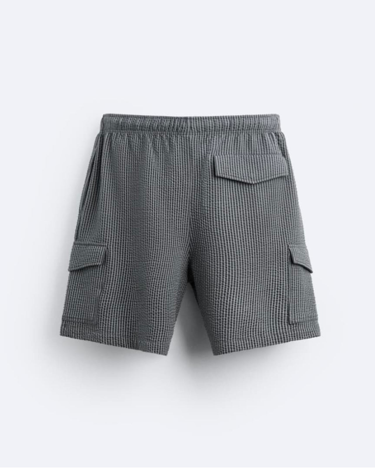 Zara Regular Fit Seersucker Shirt