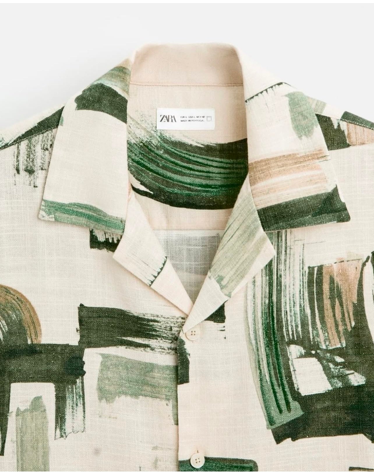 Zara Shirt in Abstract Print