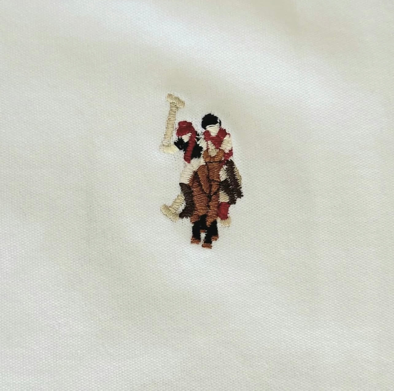 US Polo Assn Polo Shirt in White