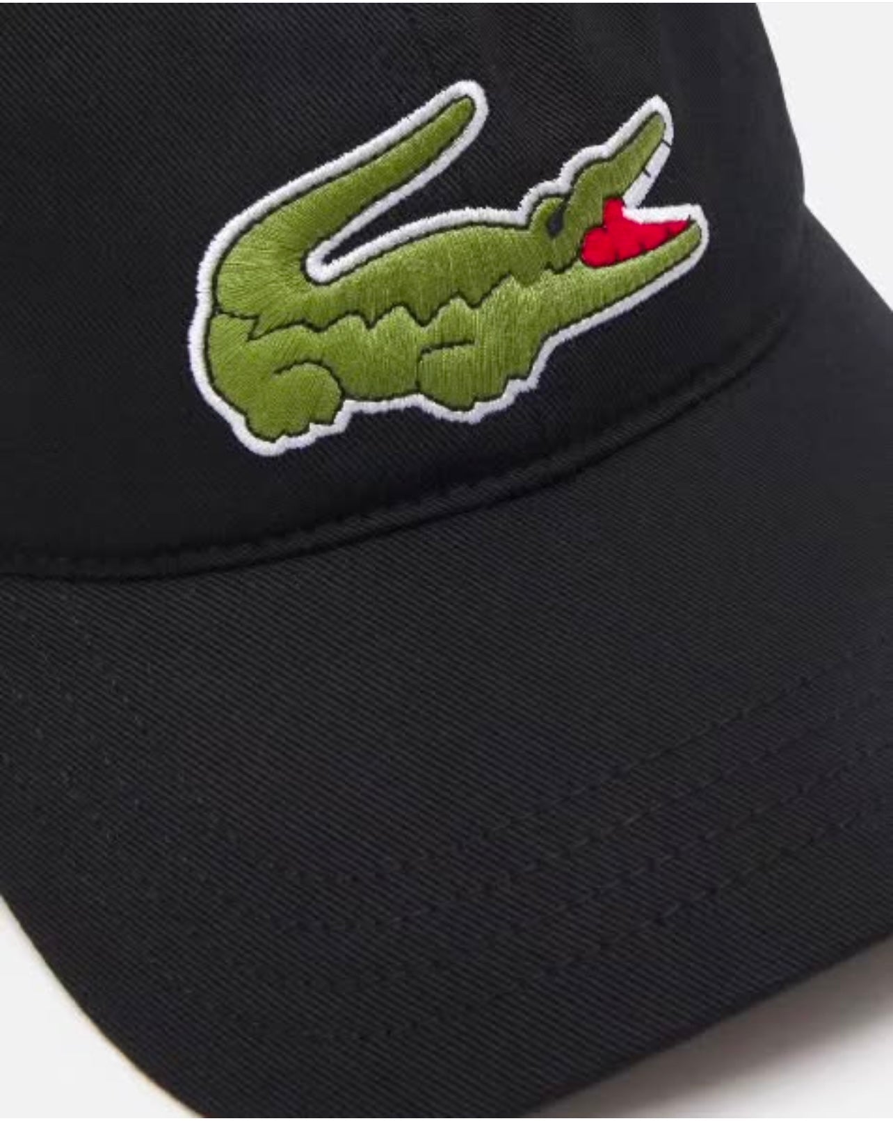 Lacoste Baseball Cap with Large Front Logo
