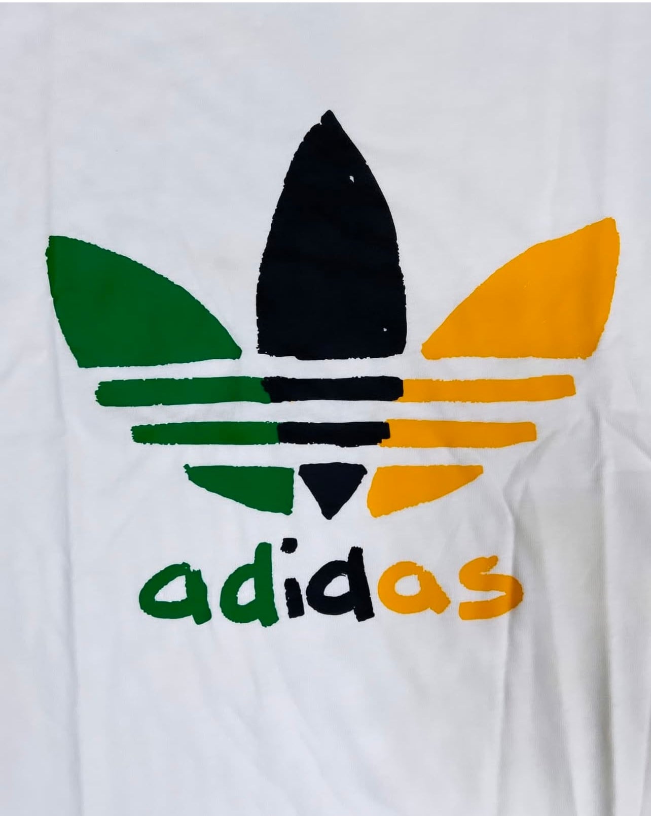 Adidas Regular Fit Cotton Shirt in White
