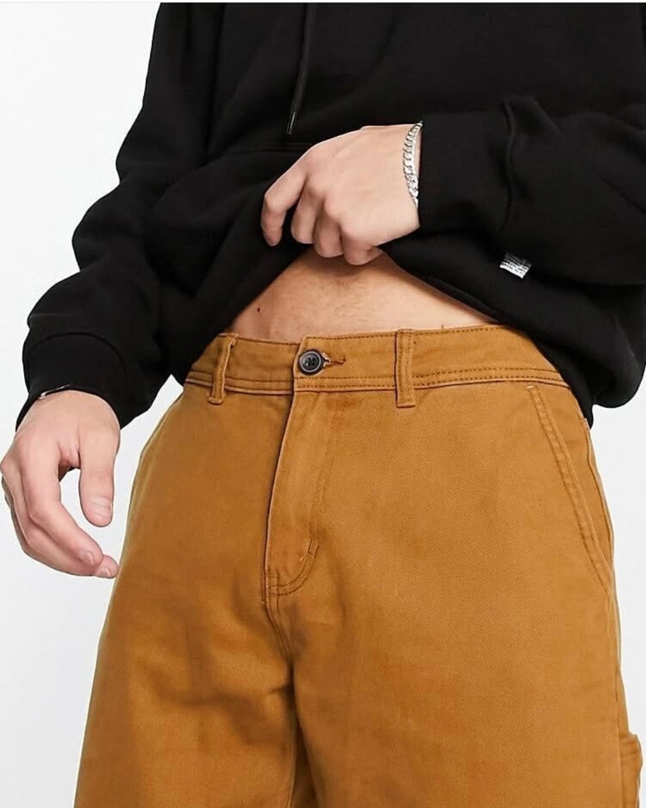 New Look Straight Fit Carpenter Pants
