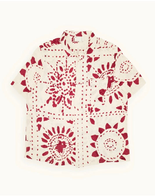 ASOS Regular Fit Textured Shirt in Pattern