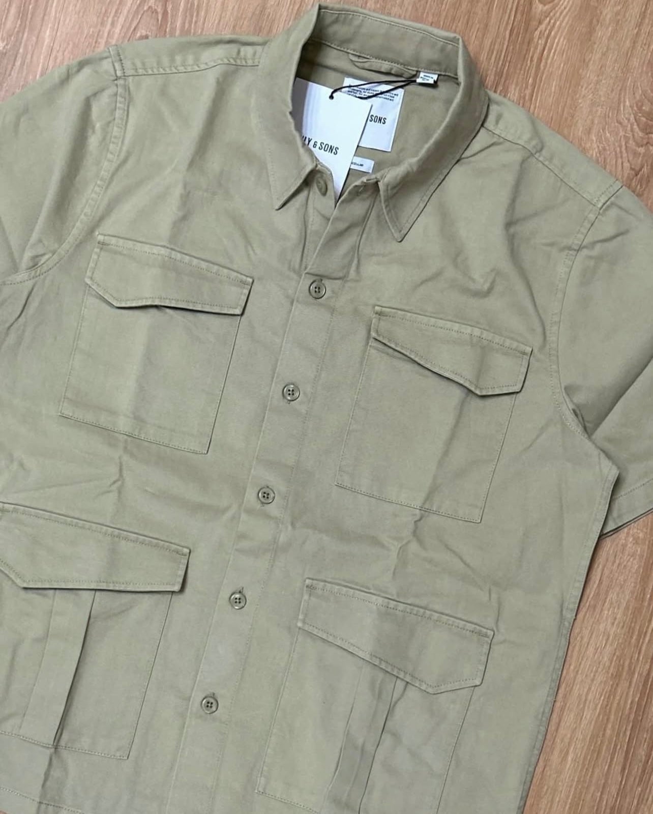 Only & Sons Shirt With Utility Pockets