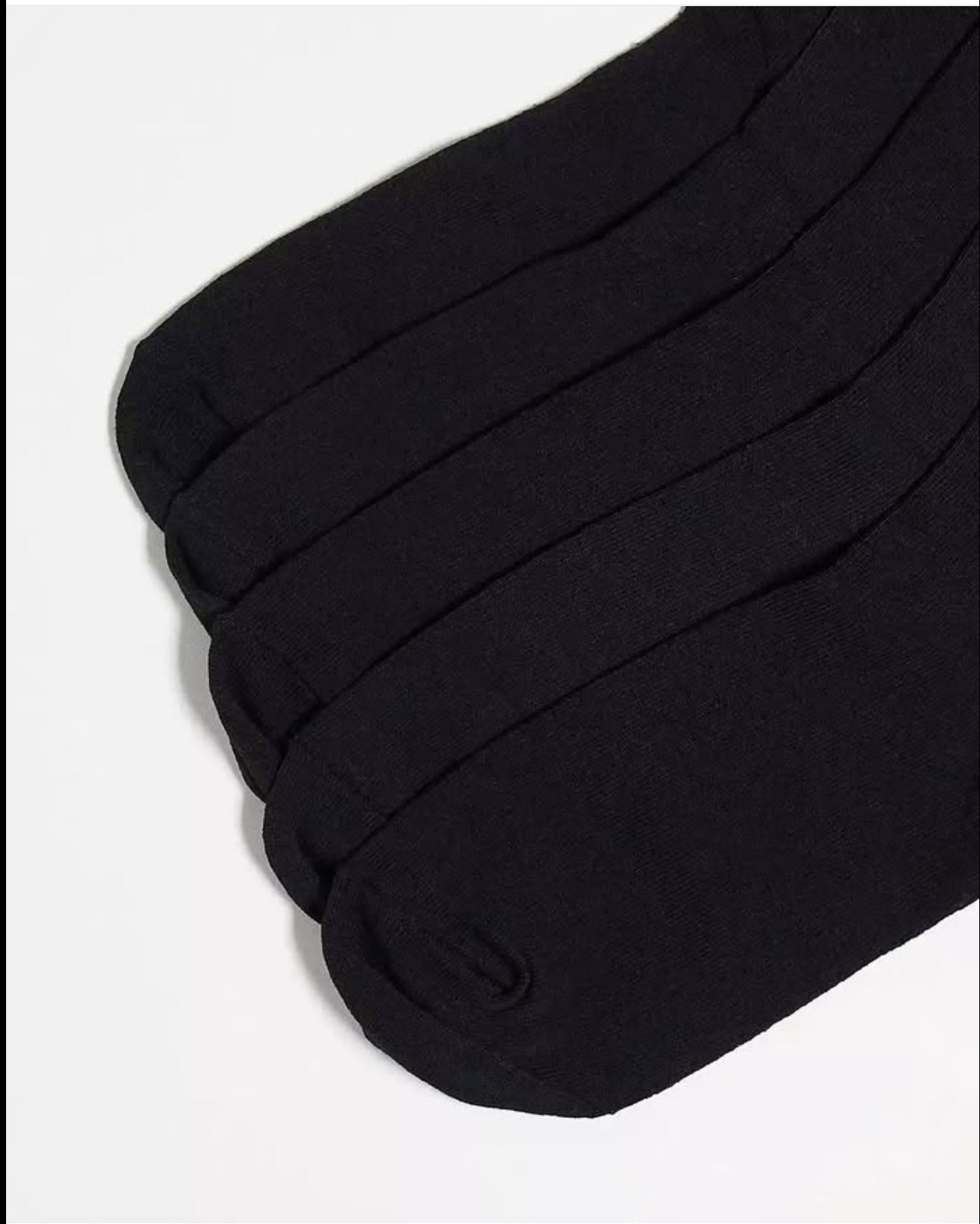 New Look 5-Pack Socks in Black
