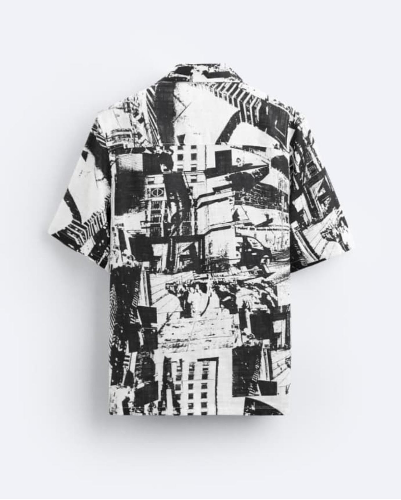 Zara Regular Fit Textured Shirt in Pattern