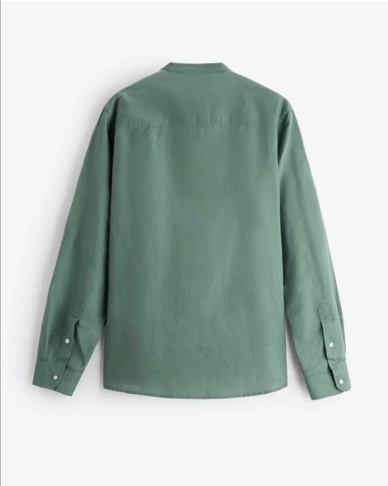 Zara Cotton/ Linen Shirt in Green