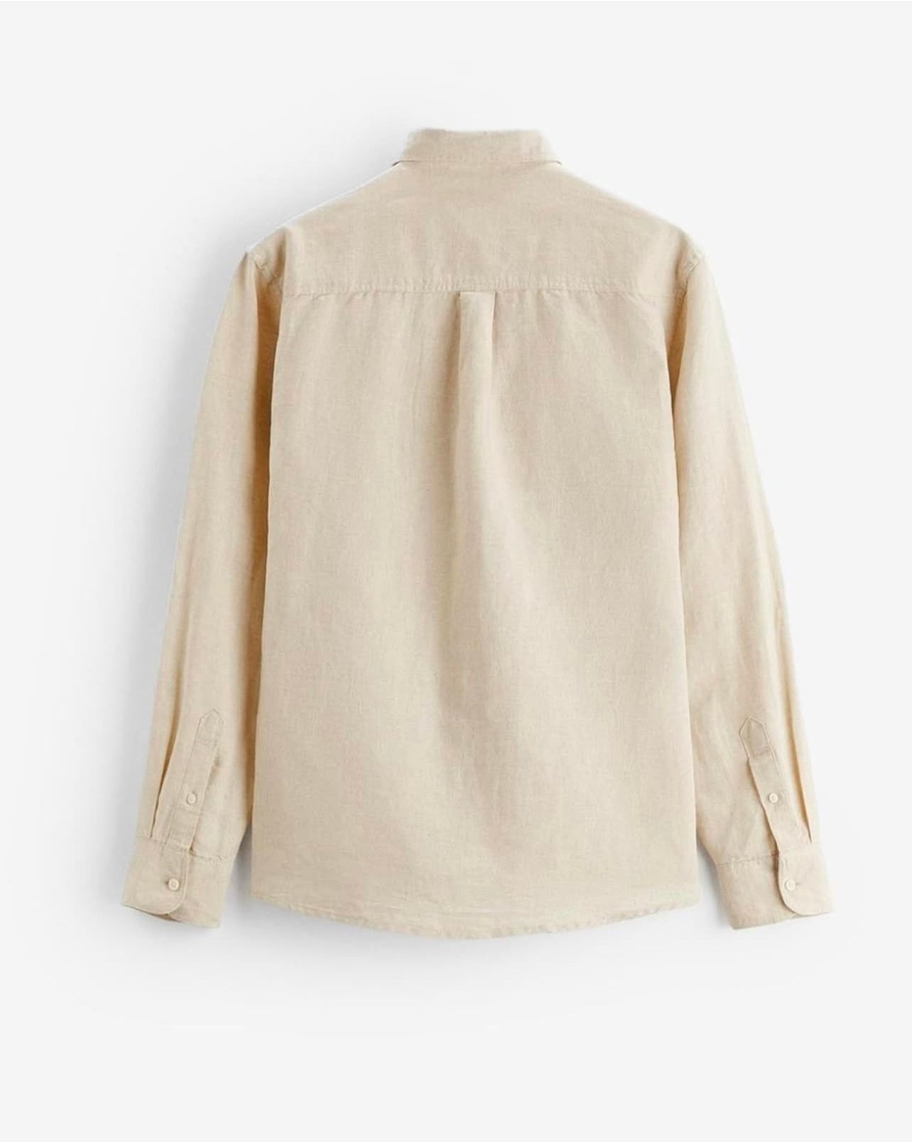 Zara Linen Shirt in Oatmeal