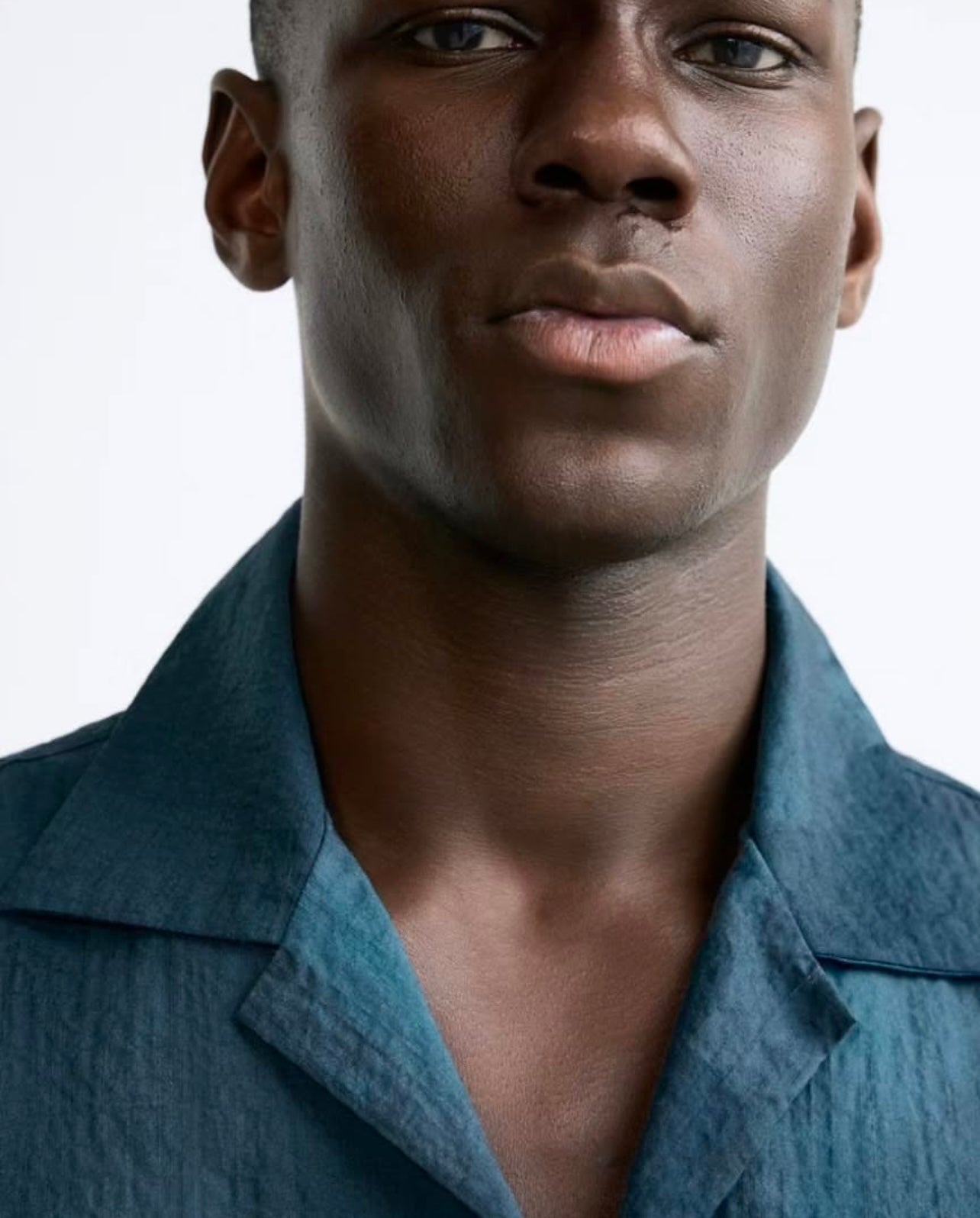 Zara Regular Fit Seersucker Shirt in Pattern