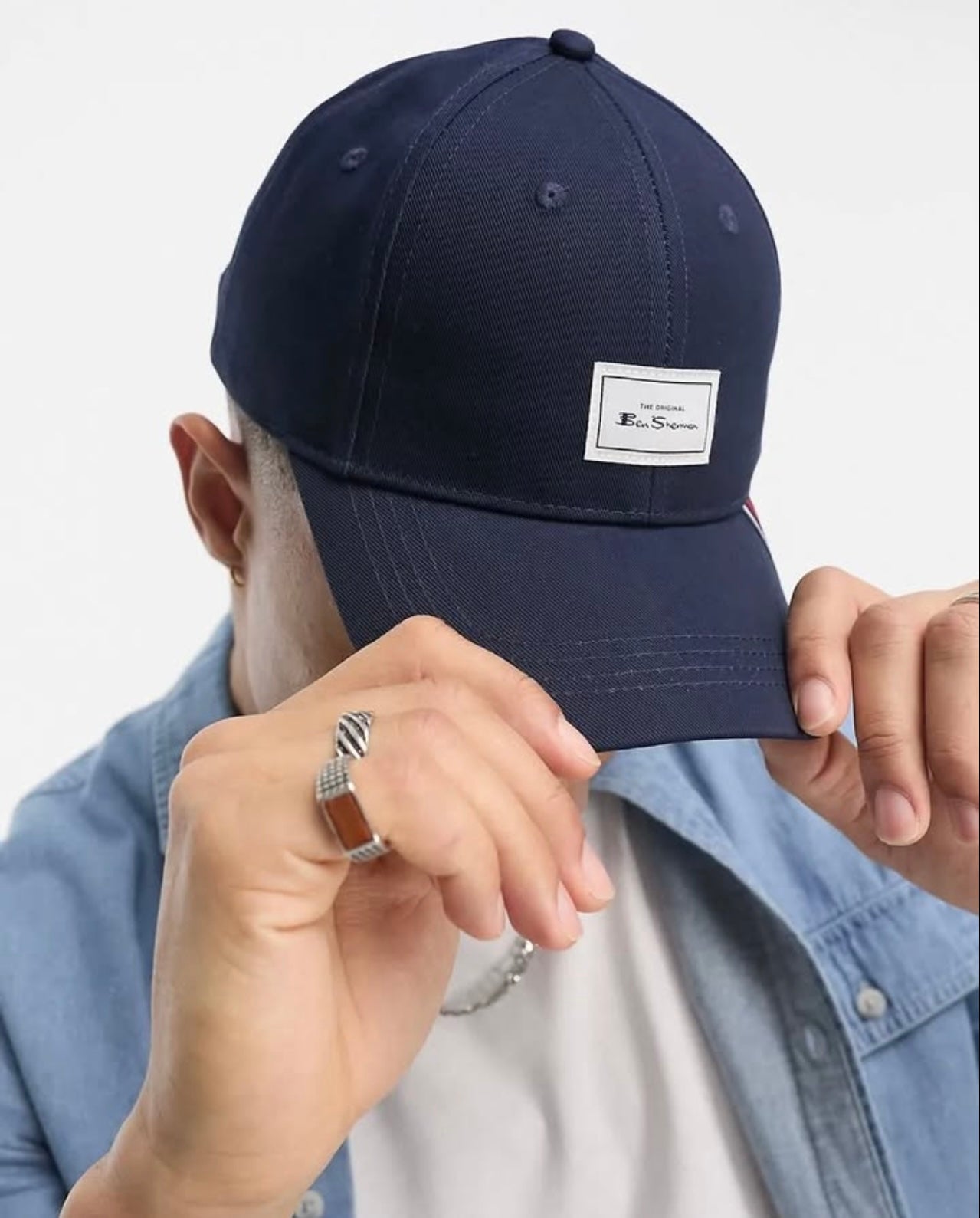 Ben Sherman Baseball Cap in Blue