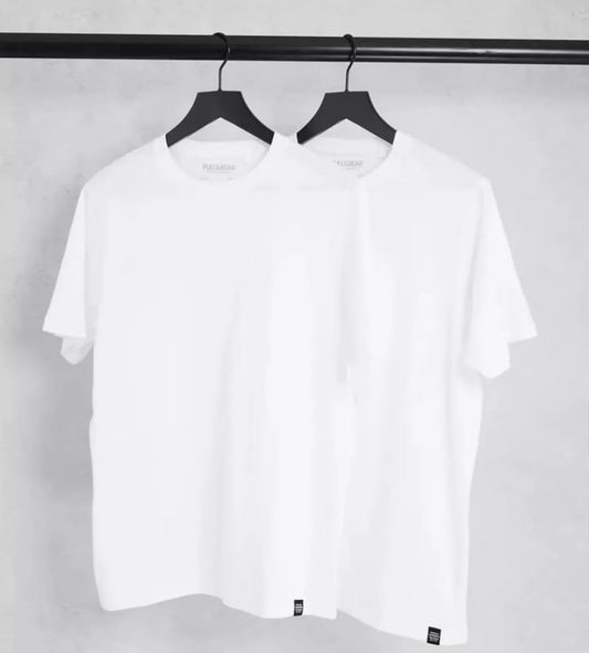 Pull & Bear T Shirt in White (Pack of One)