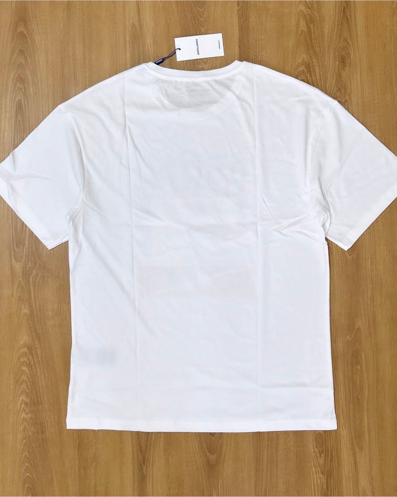J & J Regular Fit T Shirt in White