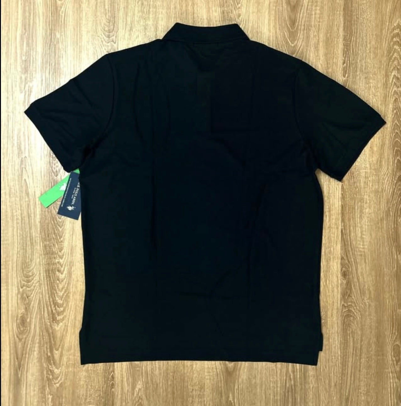 US Polo Assn Regular Fit Performance Pique Polo in Black