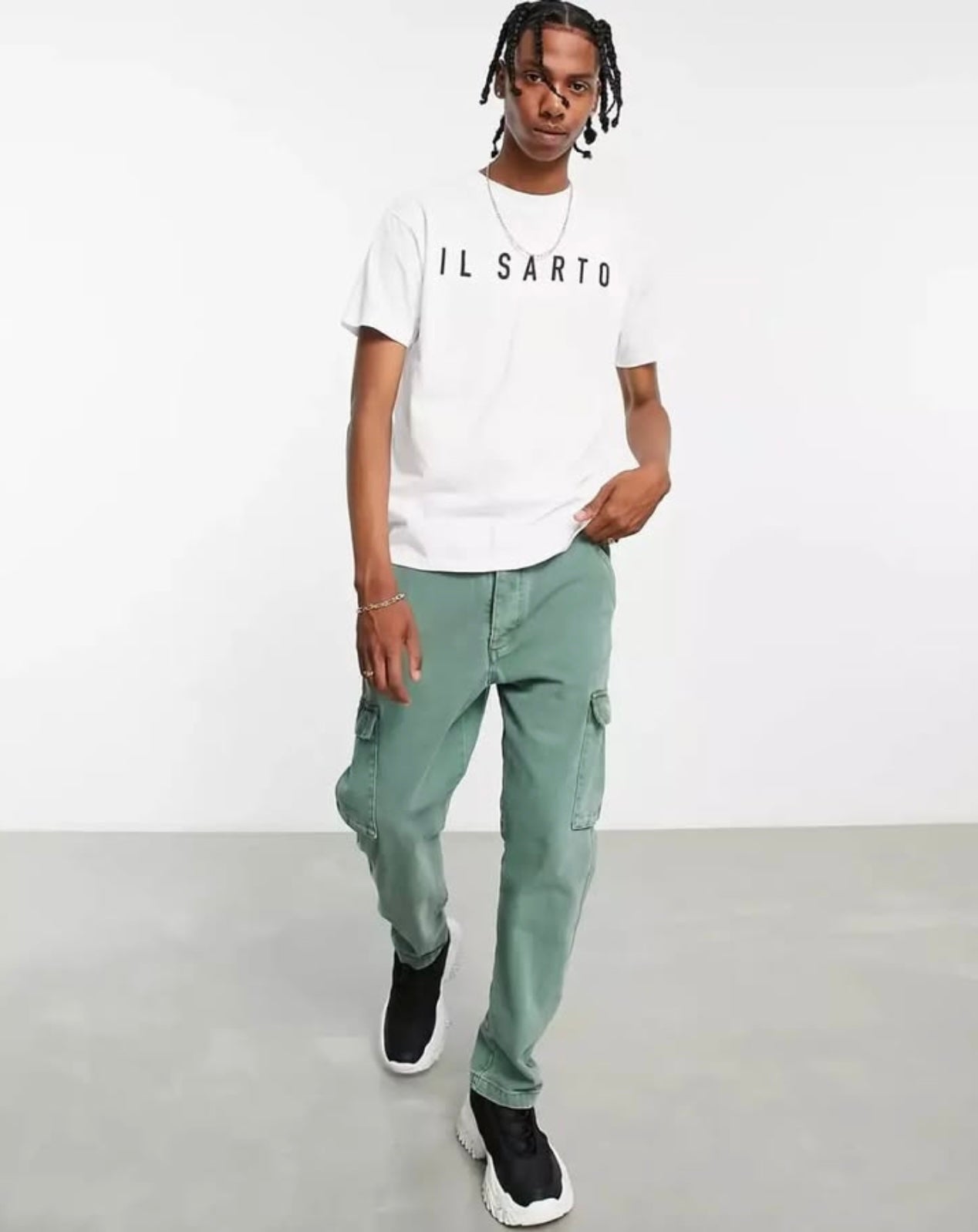 IL Sarto Regular Fit T Shirt In White