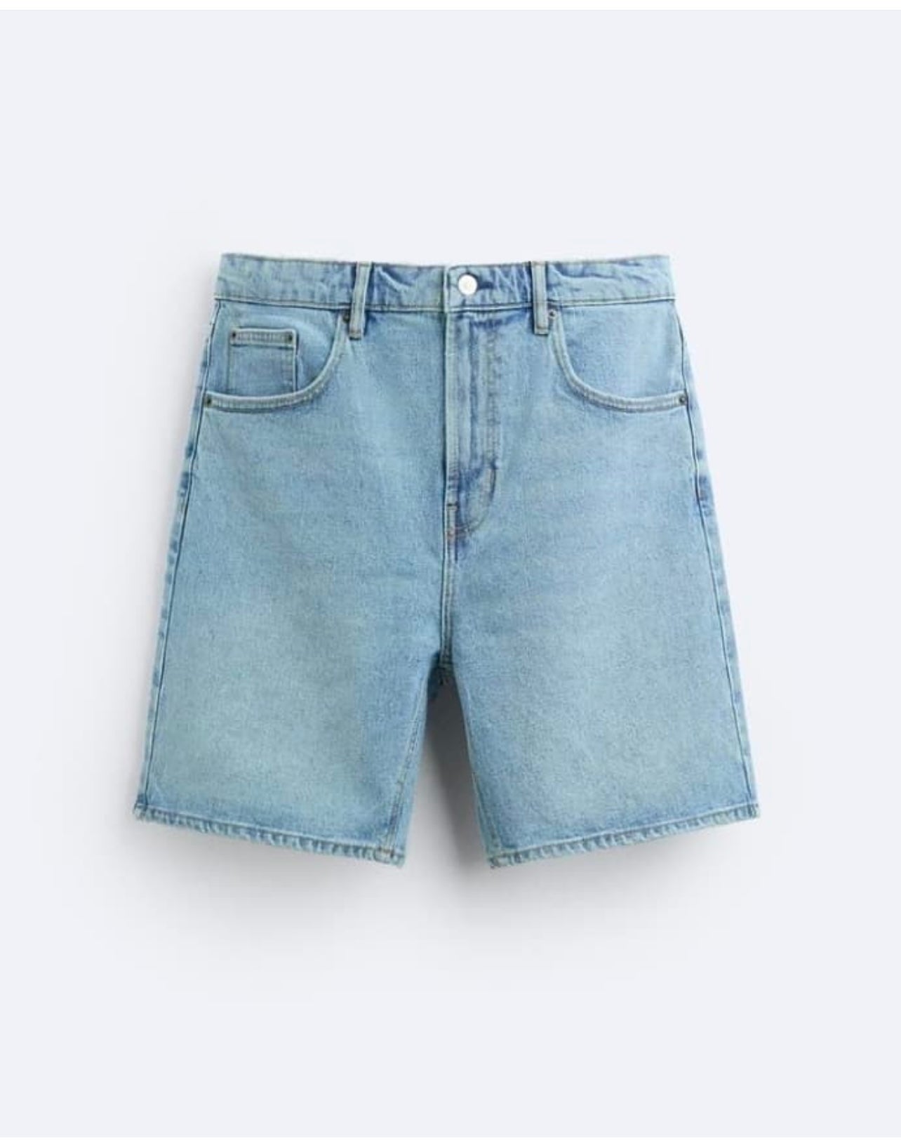 Zara Denim Shorts in Blue