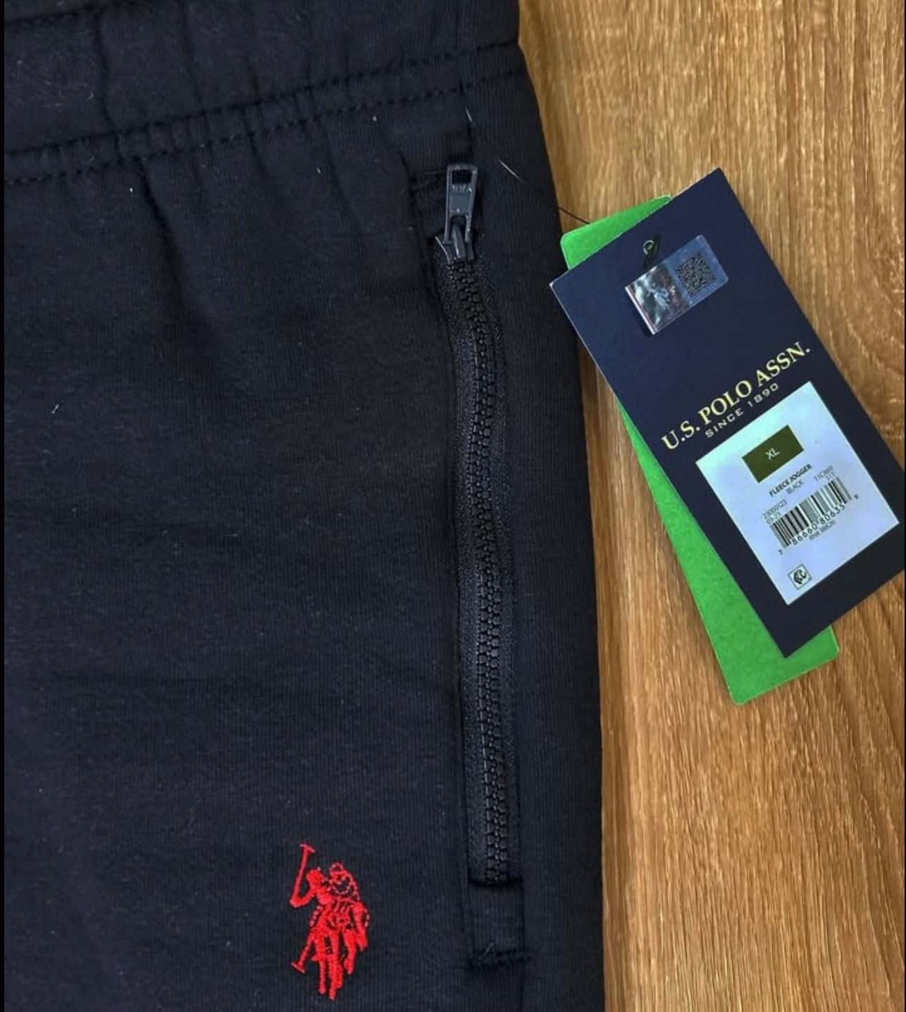 U S Polo Assn Joggers in Black
