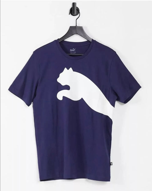 Puma Regular Fit T Shirt in Navy
