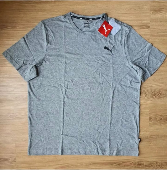 Puma Regular Fit Short Sleeve T Shirt in Grey
