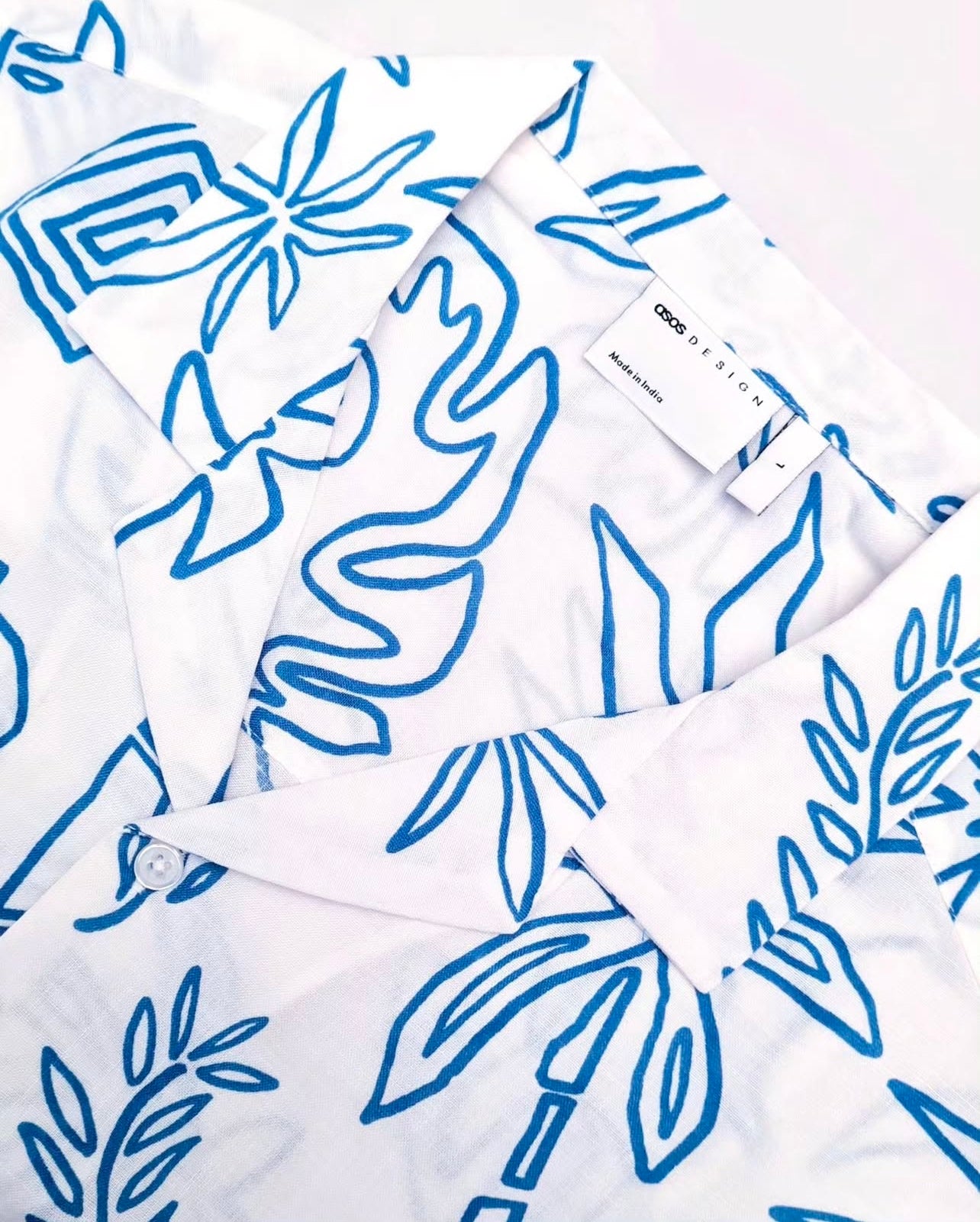 Asos Regular Fit Shirt With Pattern