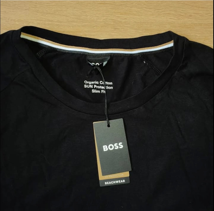 Hugo Boss Slim Fit T Shirt in Black