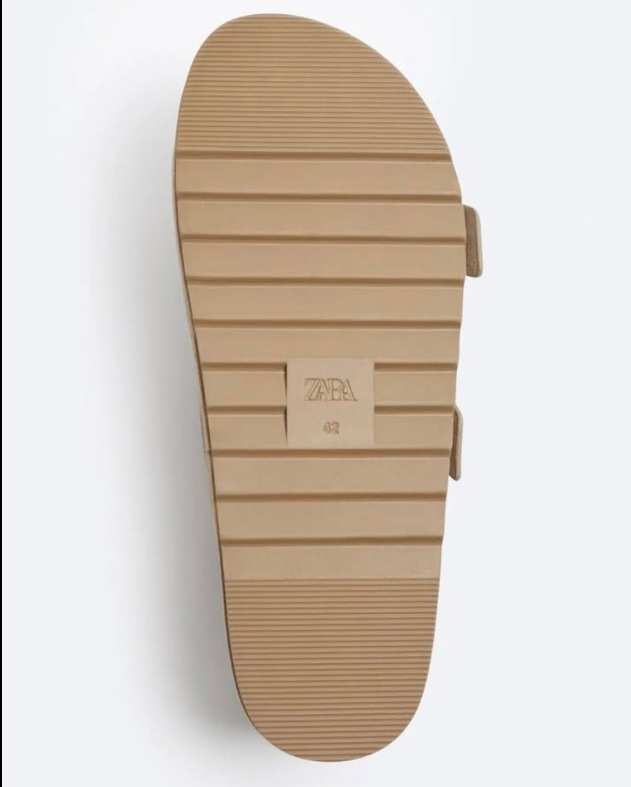 Zara Suede Sandal in Nude