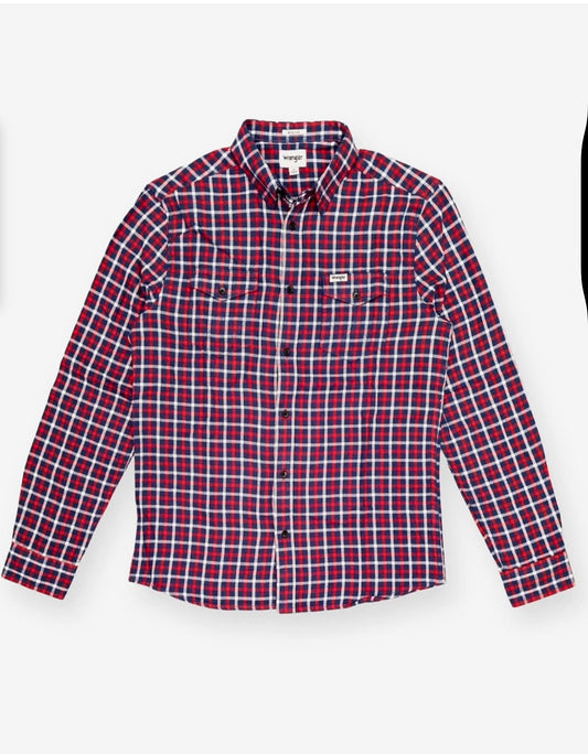 Wrangler Regular Fit Cotton Shirt with Utility Pockets