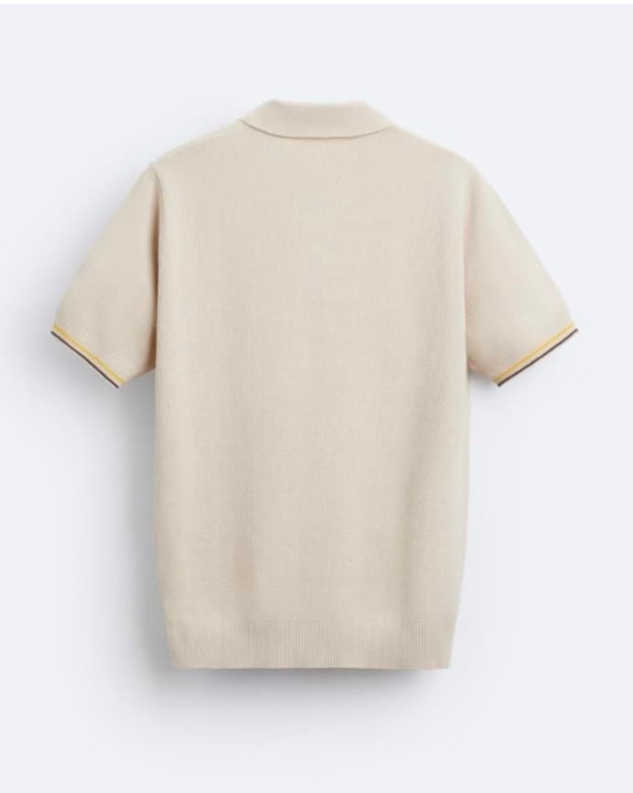Zara Regular Fit Knit Polo Shirt