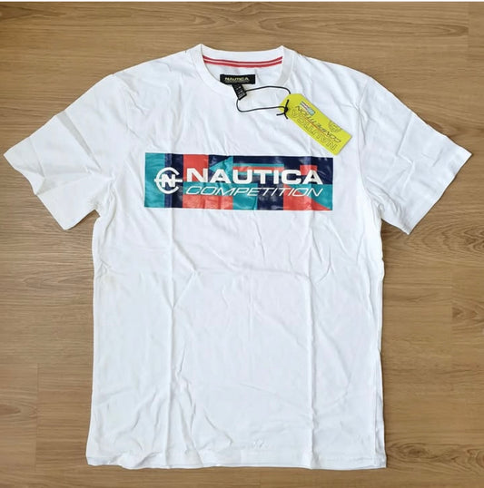 Nautica Regular Fit T Shirt in White