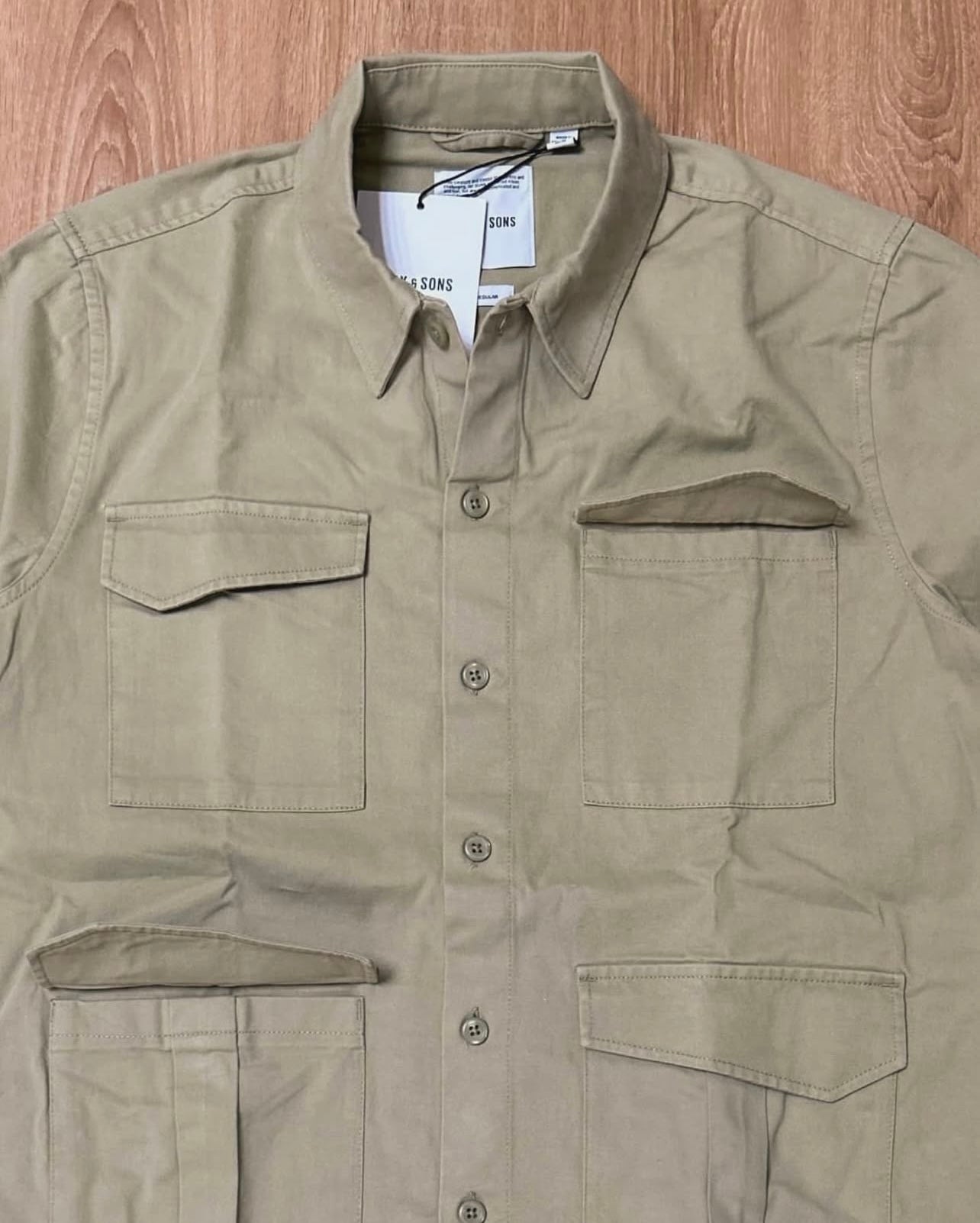 Only & Sons Shirt With Utility Pockets