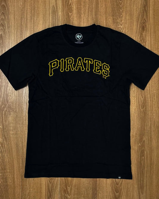 47 Brand- NHL Pittsburgh Pirates Tshirt in Black