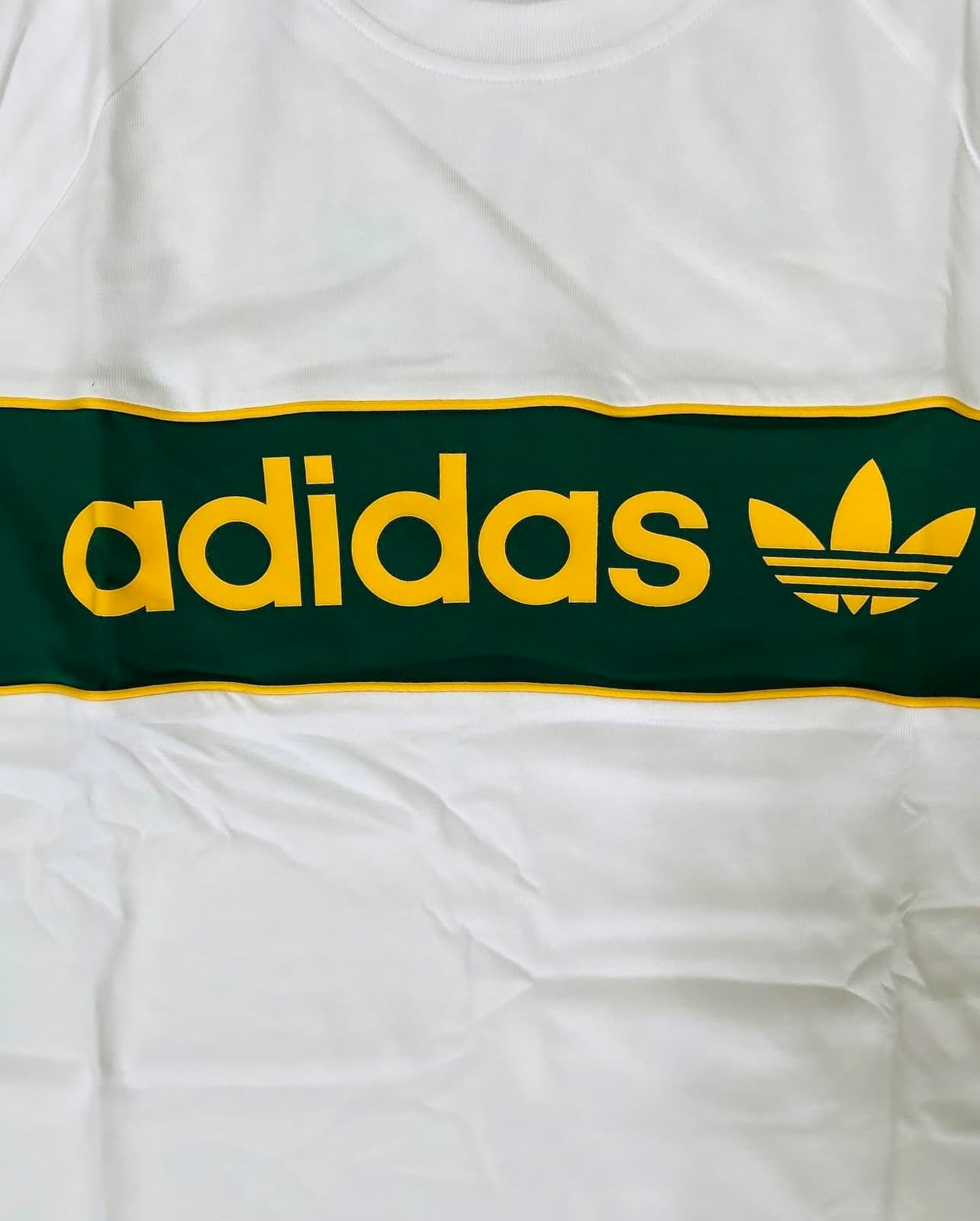 Adidas Regular Fit Cotton Shirt in White