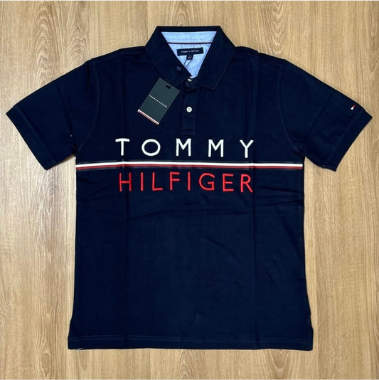 Tommy Hilfiger Regular Fit Cotton Shirt in Blue