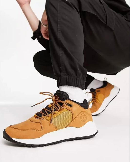 Timberland Trainers in Wheat Tan