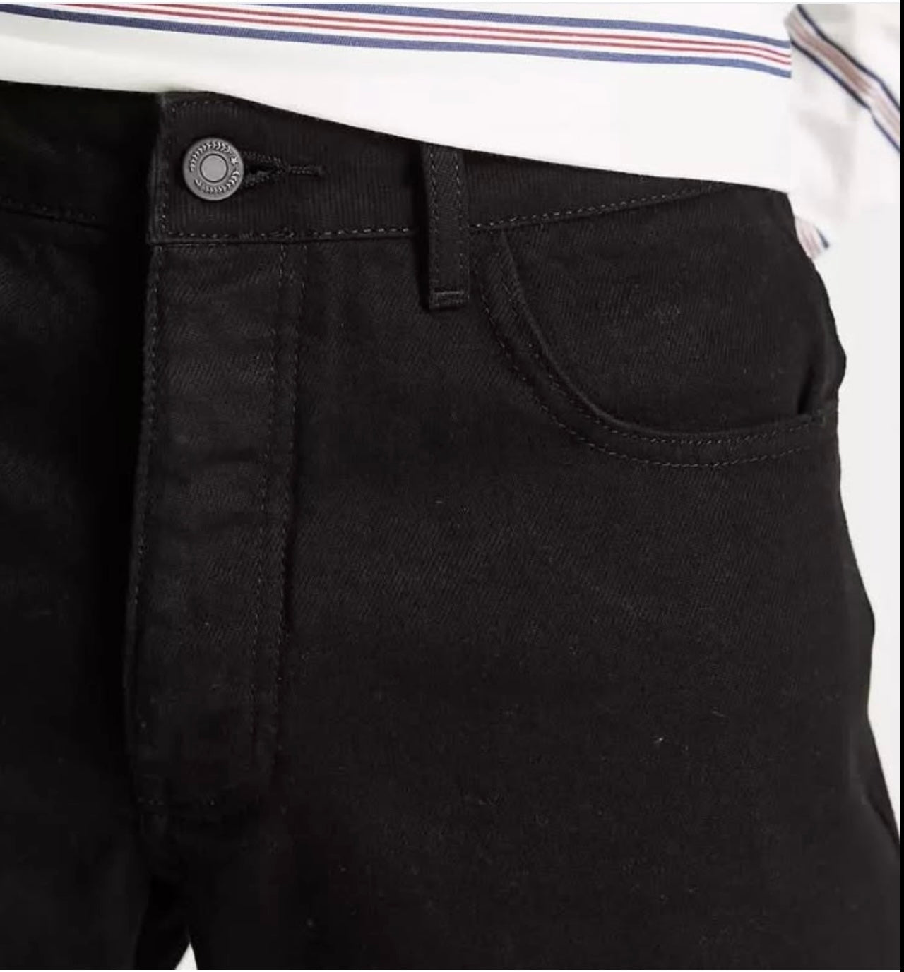 Asos Regular Fit Jeans in Black
