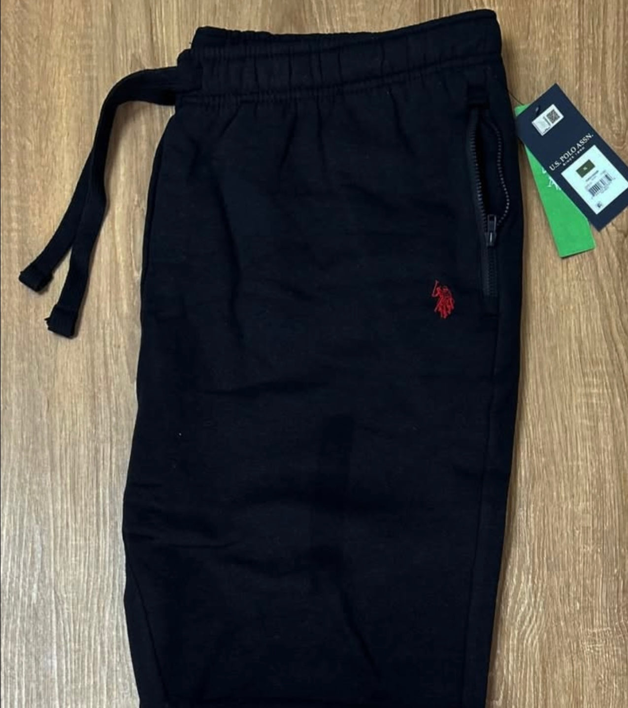 U S Polo Assn Joggers in Black