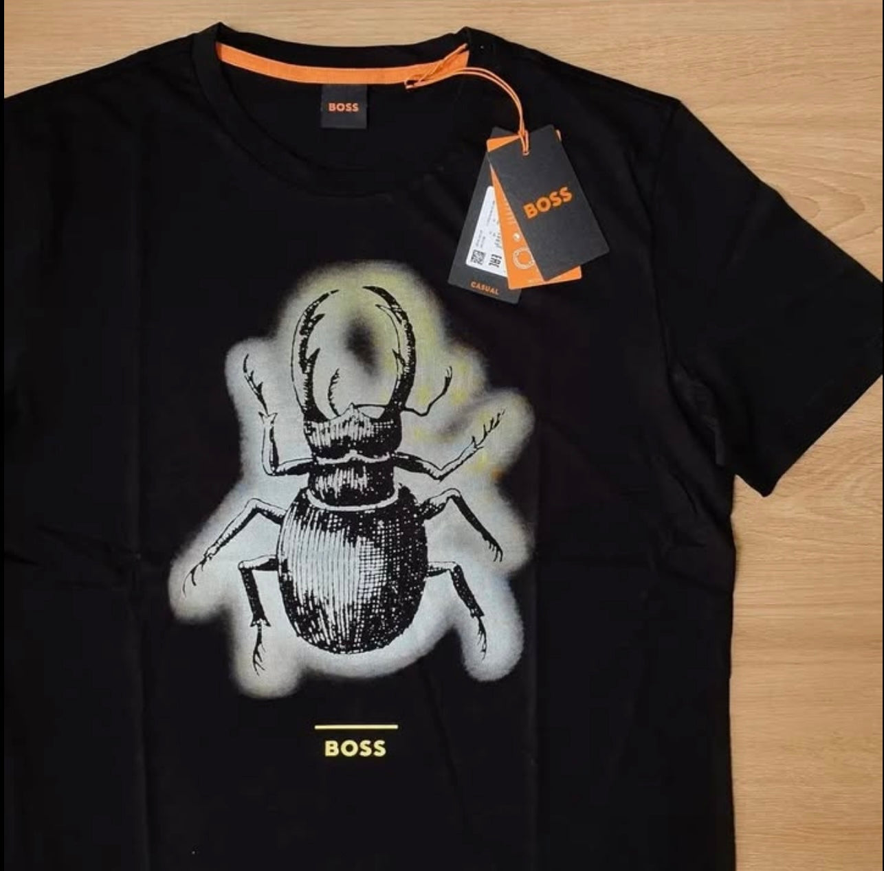 Hugo Boss Regular Fit T Shirt in Black