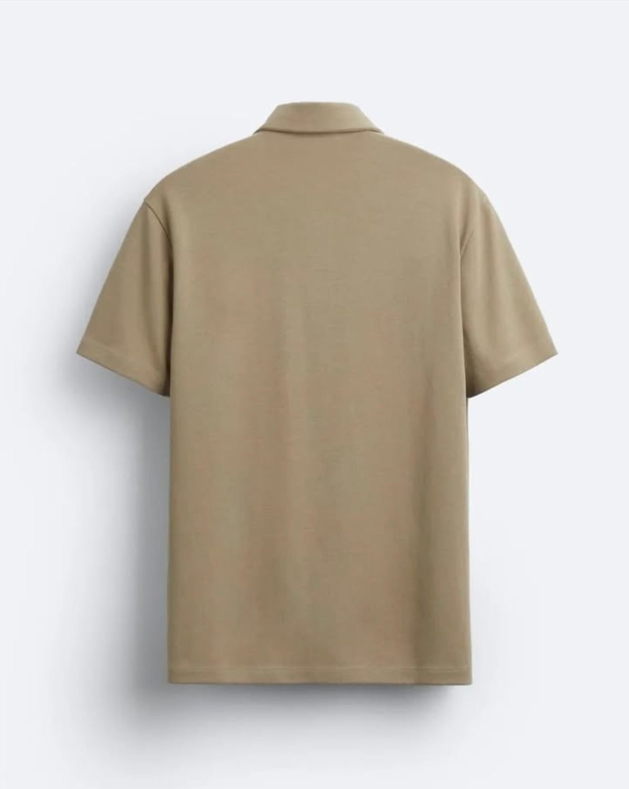 Zara Textured Polo Shirt