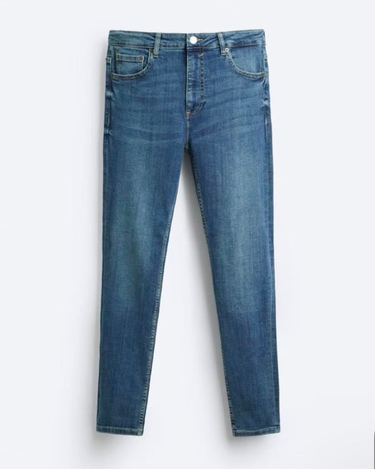 Zara Skinny Fit Blue Denim