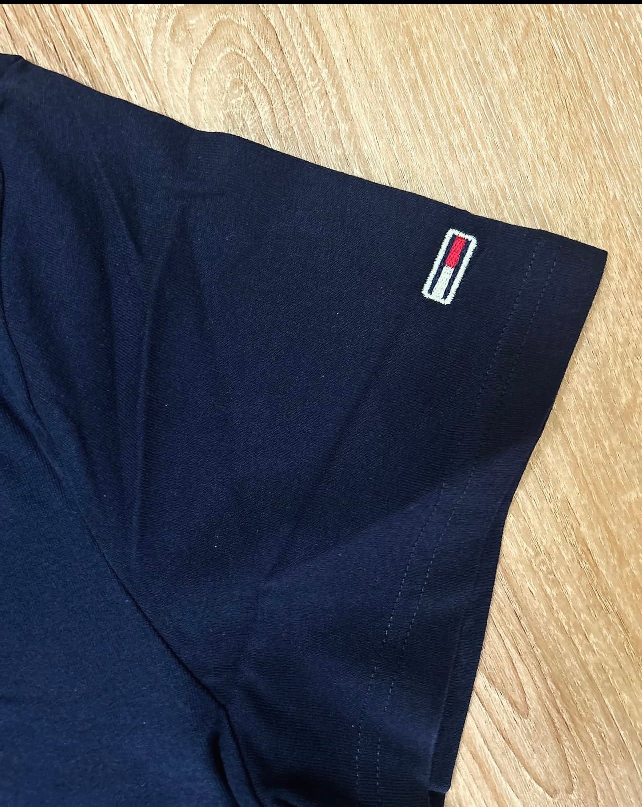 Tommy Hilfiger Regular Fit Cotton Shirt in Navy