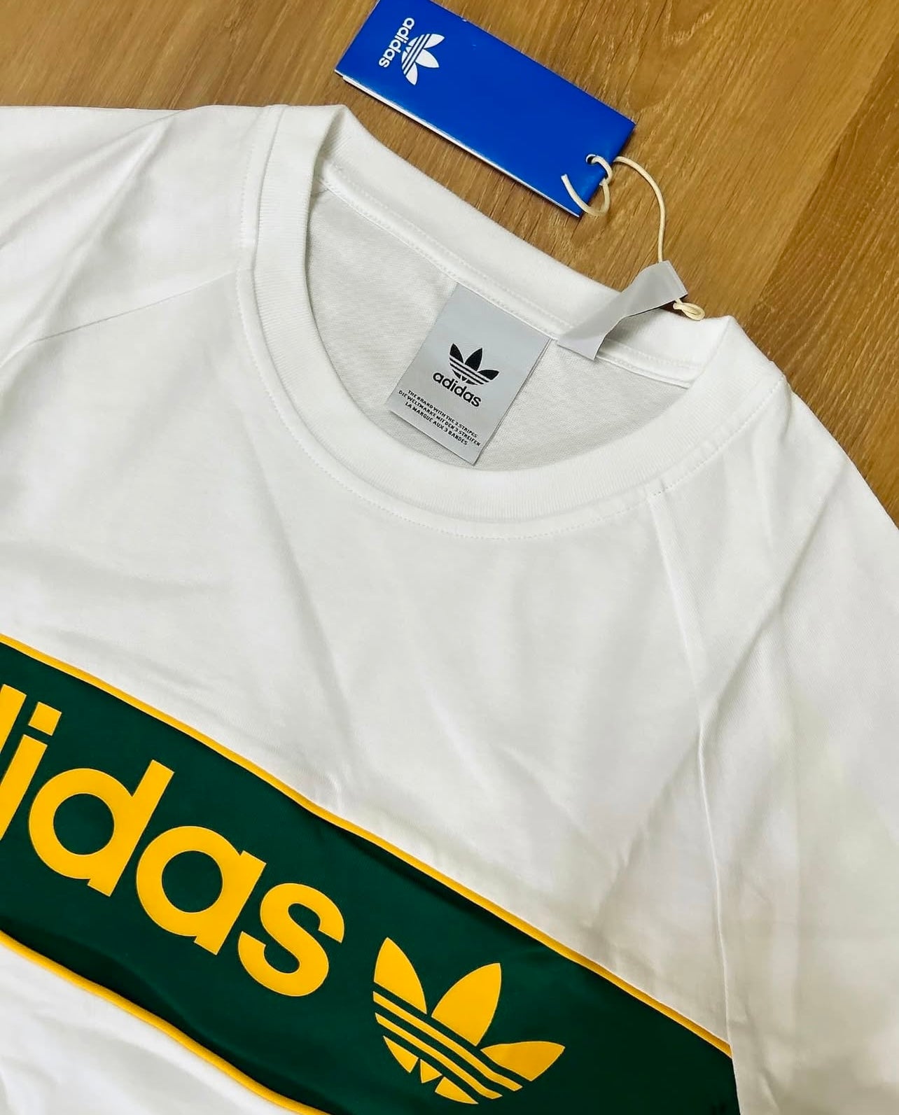 Adidas Regular Fit Cotton Shirt in White