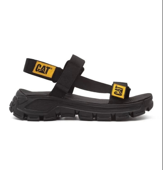 CAT Chunky Sandals in Black