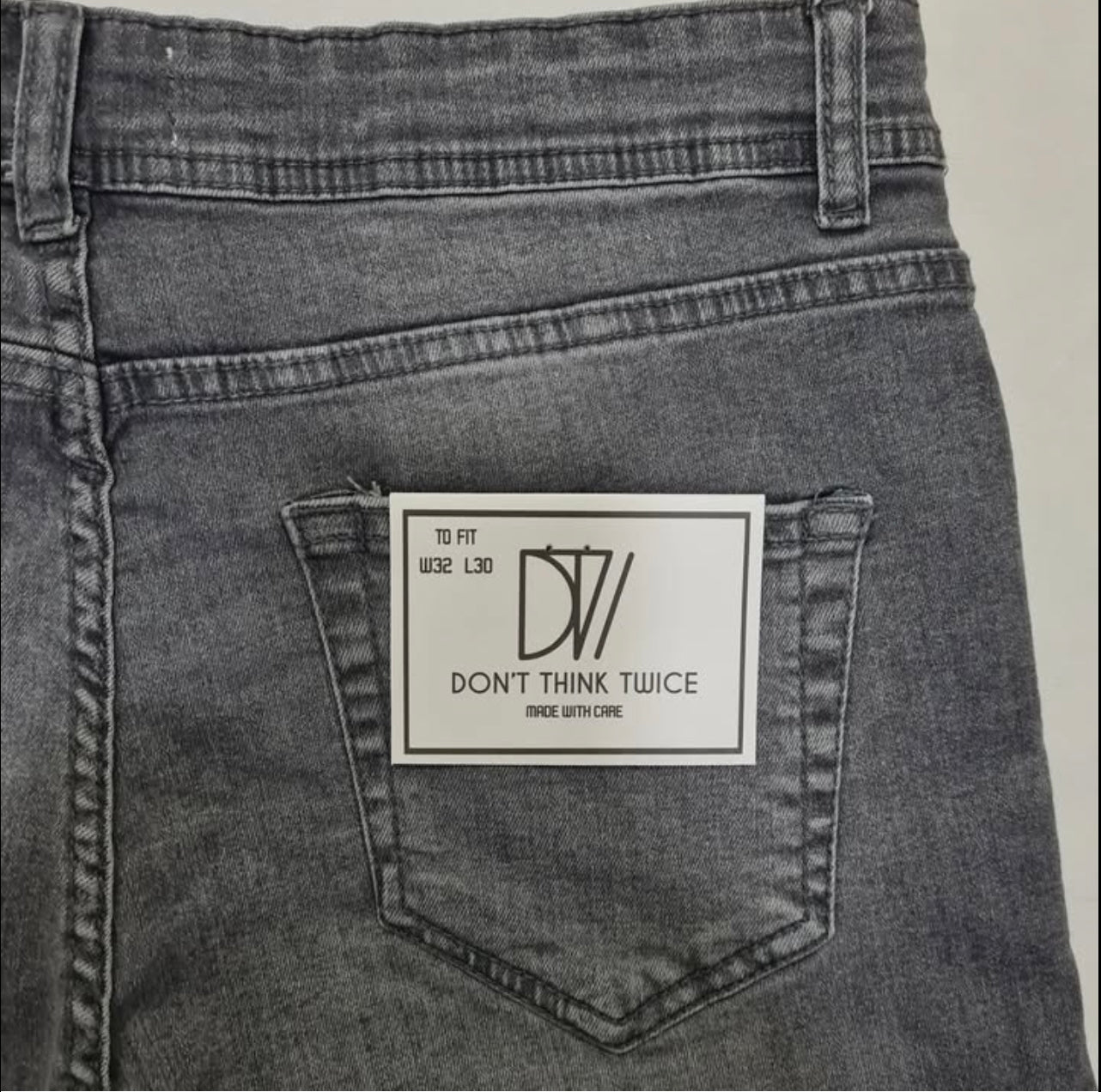 DTT Skinny Fit Jeans in Grey