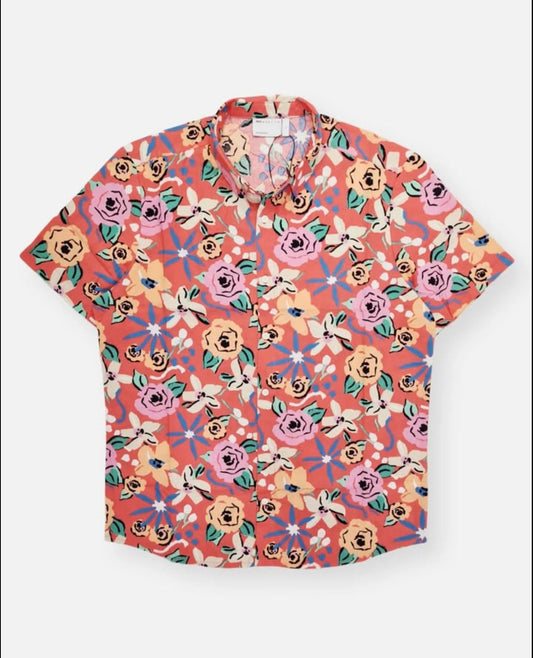 Asos Cotton Short Sleeve Shirt With Pattern