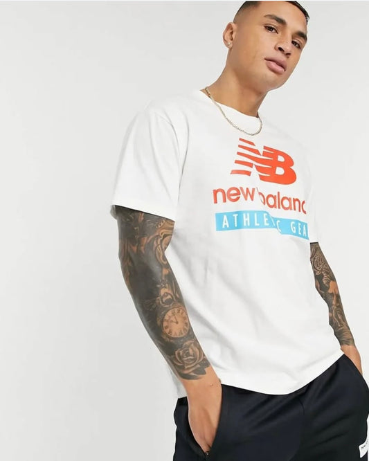 New Balance Regular Fit Digital Print T Shirt