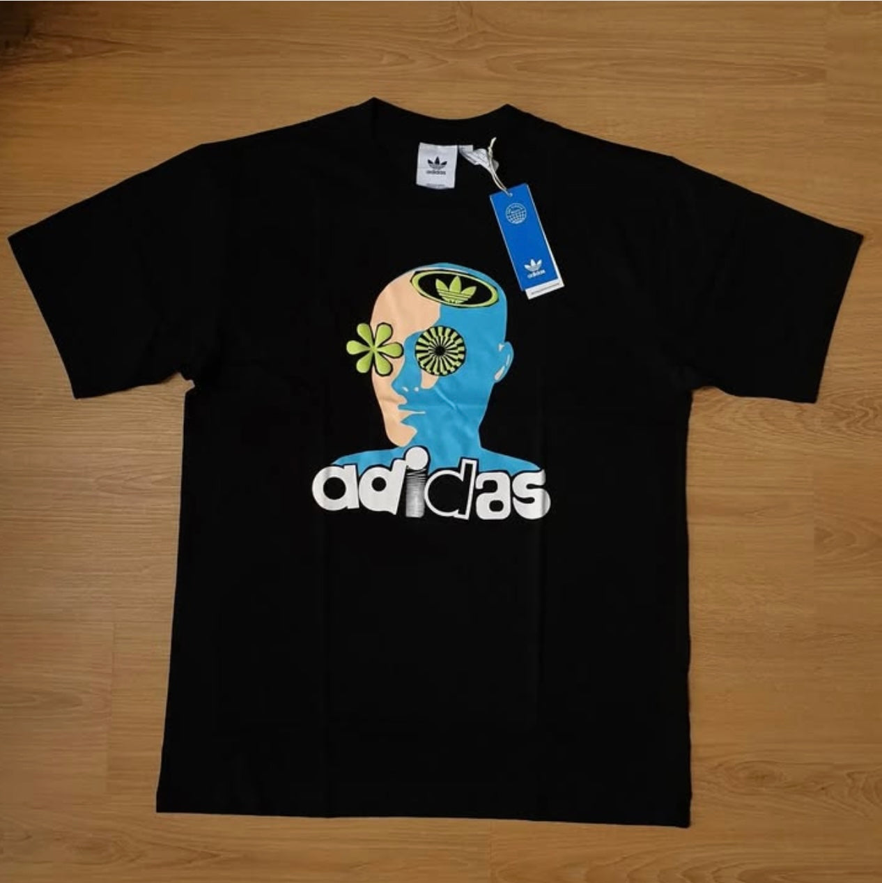 Adidas Regular Fit Tshirt in Black