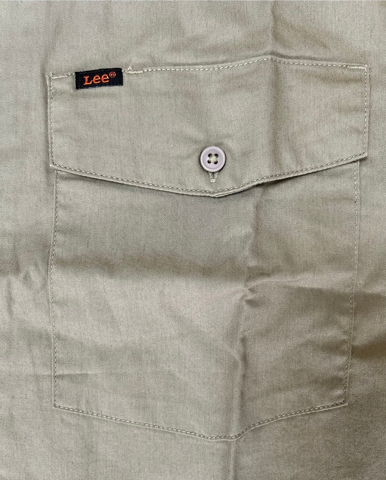 Lee Regular Fit Shirt with Utility Pockets