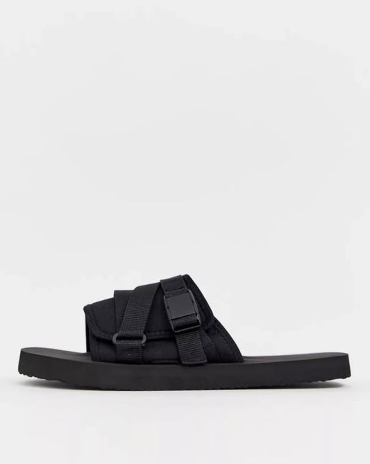 Asos Tech Slides in Black