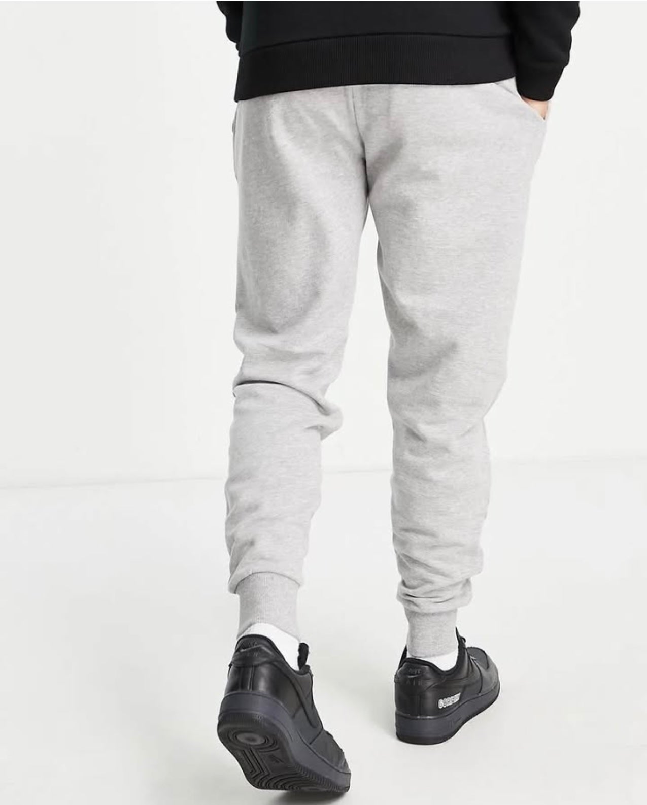 Threadbare Regular Fit Grey Joggers