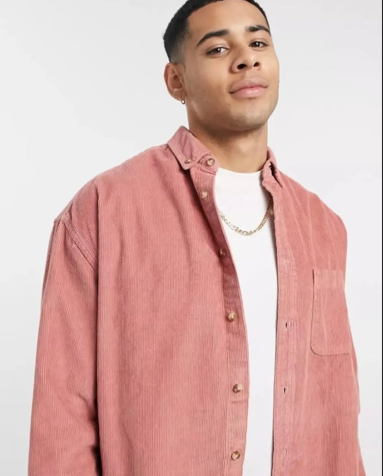 Asos Corduroy Shirt in Relaxed Fit